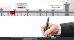Desktop Screenshot of advocatspinyol.com
